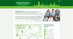 Desktop Screenshot of fortunapartners.eu